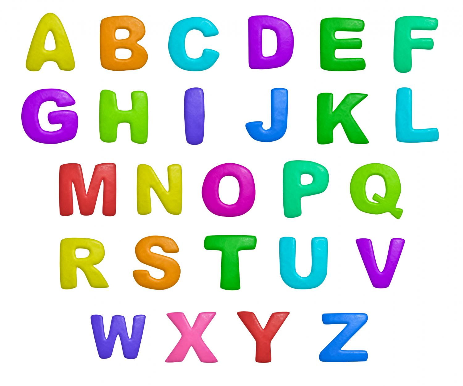 Alphabet Set Wall Decal by Wallmonkeys Peel and Stick