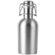 thumbnail image 2 of Growler de cerveza de acero inoxidable con tapa abatible, mantiene la cerveza casera fresca 1L, 2 of 7