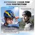 thumbnail image 5 of VICTGOAL Bike Helmet for Adults with LED Light & Visor Lightweight MTB Road Bicycle Helmets for Men Women Cycling Ebike Scooter, 5 of 10