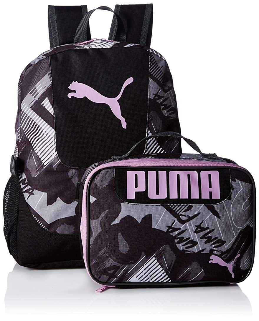 puma backpack and lunch bag