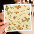 thumbnail image 7 of 3drose, Many Dragon Flies N Butterflies, 6 Greeting Cards with Envelopes, 7 of 7