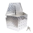 thumbnail image 2 of EPOTOOR 29 Heavy Duty Aluminum Tool Box for Truck Trailer Storage Underbody Tongue Storage w/Lock 1.5mm Thickness, 2 of 6