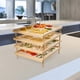 thumbnail image 4 of Herb Drying Rack, Wooden Herb Drying Rack, Wood Pasta Herb Drying Racks, Herb Drying Storage with single layer herb drying rack for drying pasta flowers plant specimens and more, 4 of 9