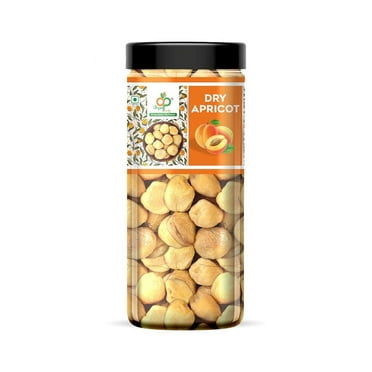 Natural Dried Apricot (Khurbani) By Organic Purify 500gm, | Delicious & Nutrients Healthy Protein Fiber Apricots Good For Body Health | 17.6 Ounce | Jar Pack