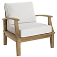 thumbnail image 2 of Modern Contemporary 7 Pcs Outdoor Patio Teak Sofa Set, White Wood, 2 of 8