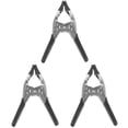 thumbnail image 3 of Hemoton 3pcs Metal Spring Clamp Multipurpose Woodworking Clamp Heavy Duty Metal Clip, 3 of 8