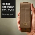 thumbnail image 4 of LEATHERMAN, MOLLE Compatible X-Large Nylon Sheath for Multitools, Fits MUT, Surge, and Super Tool 300, Brown, 4 of 9
