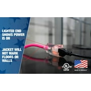 Southwire 2578SW000A 12/3 50' Neon Pink All Purpose Extension Cord