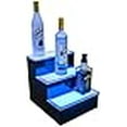 thumbnail image 3 of Customized Designs 12" 3 Step LED Illuminated Home Bar Liquor Display, 3 of 4