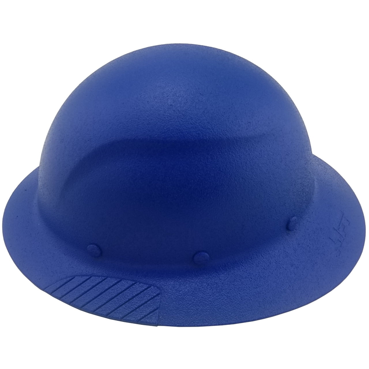 DAX Fiberglass Composite Hard Hat - Full Brim Textured Blue with Tote