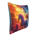 thumbnail image 2 of Susaid Dreamy Night Sky White Horse Print Velvet Throw Pillow Covers Home Art Deco Pillowcase Square Pillow Case Cushion Cover for Bed Sofa Living Room Car Indoor and Outdoor-, 2 of 8
