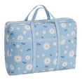 thumbnail image 3 of Quilt Storage Bag with Double Zipper and Reinforced Handle for Clothes, Blankets, Moving and Travel, 3 of 9