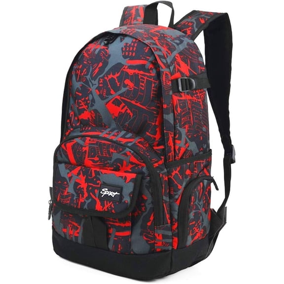 rickyh style Printed Laptop Backpack for School & College Teens
