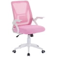thumbnail image 1 of Silla VECELO con respaldo medio, giratoria, ergonómica, rosa, ajustable, 1 of 7