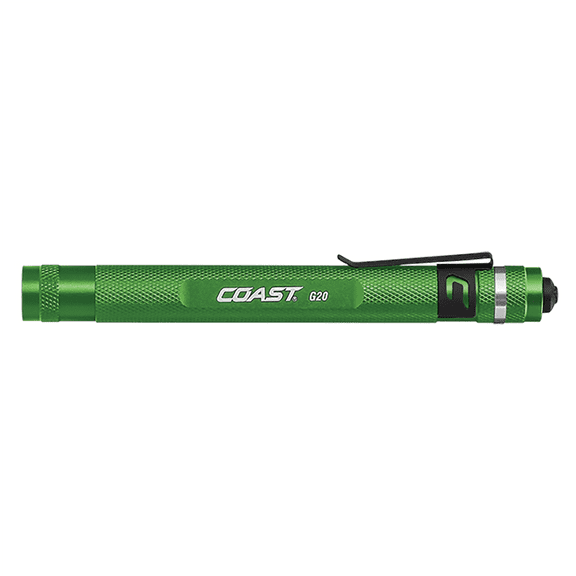 COAST Products G20 LED Flashlight Green Body in gift box