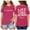 Hot Pink, variant on Girls Tshirts Graphic Letter Print Short Sleeve Tshirts Cut-Out Design Summer Crewneck Tops Basic Tees Outfits for Girls 9-10 Years