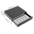 thumbnail image 2 of Coffee Pod Drawer Holder for K Cup, 40 Capacity Capsule Pods Storage Organizer, Under Coffee Pot Storage Drawer, Home Kitchen Coffee Pod Holder Counter Coffee Station, 2 of 16
