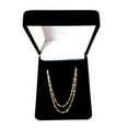 thumbnail image 4 of 10k Yellow Gold Singapore Chain Necklace, 1.5mm, 20", 4 of 5