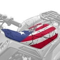 thumbnail image 4 of Uorisanigo ATV Seat Covers Universal Waterproof Vintage Puerto Rico Flag Seat Pad Cover Fits for Sportsman/Rancher/Foreman/Scrambler/Kodiak/Polaris Scrambler Four Wheeler Seats, 4 of 7