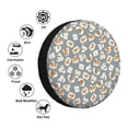 thumbnail image 4 of Bingfone Maïs Soufflé Blanc pour Housse de Pneu de Rechange, Résistant aux Intempéries, Protecteurs Universels de Roues pour VR, Caravane, Roulotte, VUS, Camion - 16 Pouces, 4 of 6