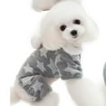 thumbnail image 4 of PEACNNG Small A Star Four-legged Fleece Super Soft Pet Pajamas Autumn And Winter Hoodies Pajamas for Small Dogs Cats., 4 of 5