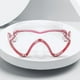 thumbnail image 5 of Juego de máscara de esnórquel, gafas de buceo, cómodas, ligeras con tubo de respiración, gafas de esnórquel, máscara de buceo y esnórquel para y Rojo, 5 of 9