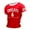 Wine, variant on LUOGENLI Male T-shirts for Mens Male T Shirt Print England Theme T Shirt Casual Crewneck T Shirt Short Sleeve T Shirt T-shirts for Men Graphic Tee Easter Red L