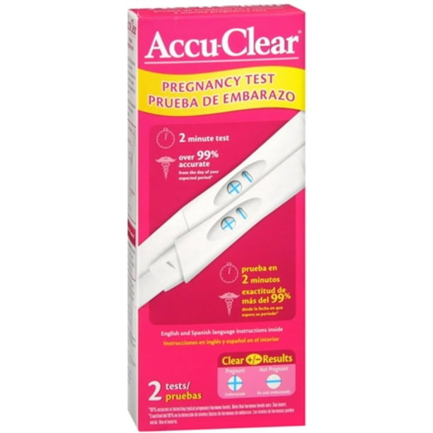 accu clear ovulation predictor how to read