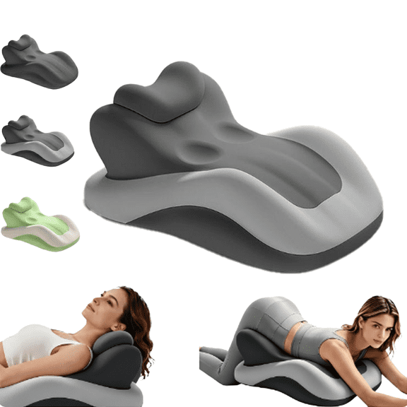 Memory Foam Intimacy Pillow, 27 Degree Ergonomic Incline Pillow for Multi-Position Support, Prone Reading and Leg Elevation