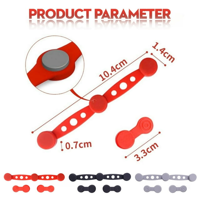Gkeoshab Air Fryers & Accessories Silica gel Air Fryers 4pcs Air Fryer Silicone Buckle Set For Parchment Paper Kitchen Accessory With Long And Short Clips Silicone Clasp For Air Fryer Home & Garden