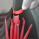 thumbnail image 3 of Raspadores de vinilo para envoltura de coche, película de calcomanía de fibra de carbono 3D, microescurridor, Kit de fieltro, herramientas de envoltura de vinilo, accesorios universales rojos para coc, 3 of 4