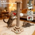 thumbnail image 2 of Butihome Functional Scratching Posts for Cats with Hanging Toys for Indoor, 2 of 4