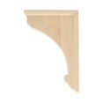 thumbnail image 4 of American Pro Decor 5APD10578 Medium Plain Bracket Wood Corbel, 4 of 6