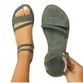 thumbnail image 5 of Quaouag Flat Sandals for Women Dressy - Comfortable Walking Summer Womens Sandal, 5 of 7