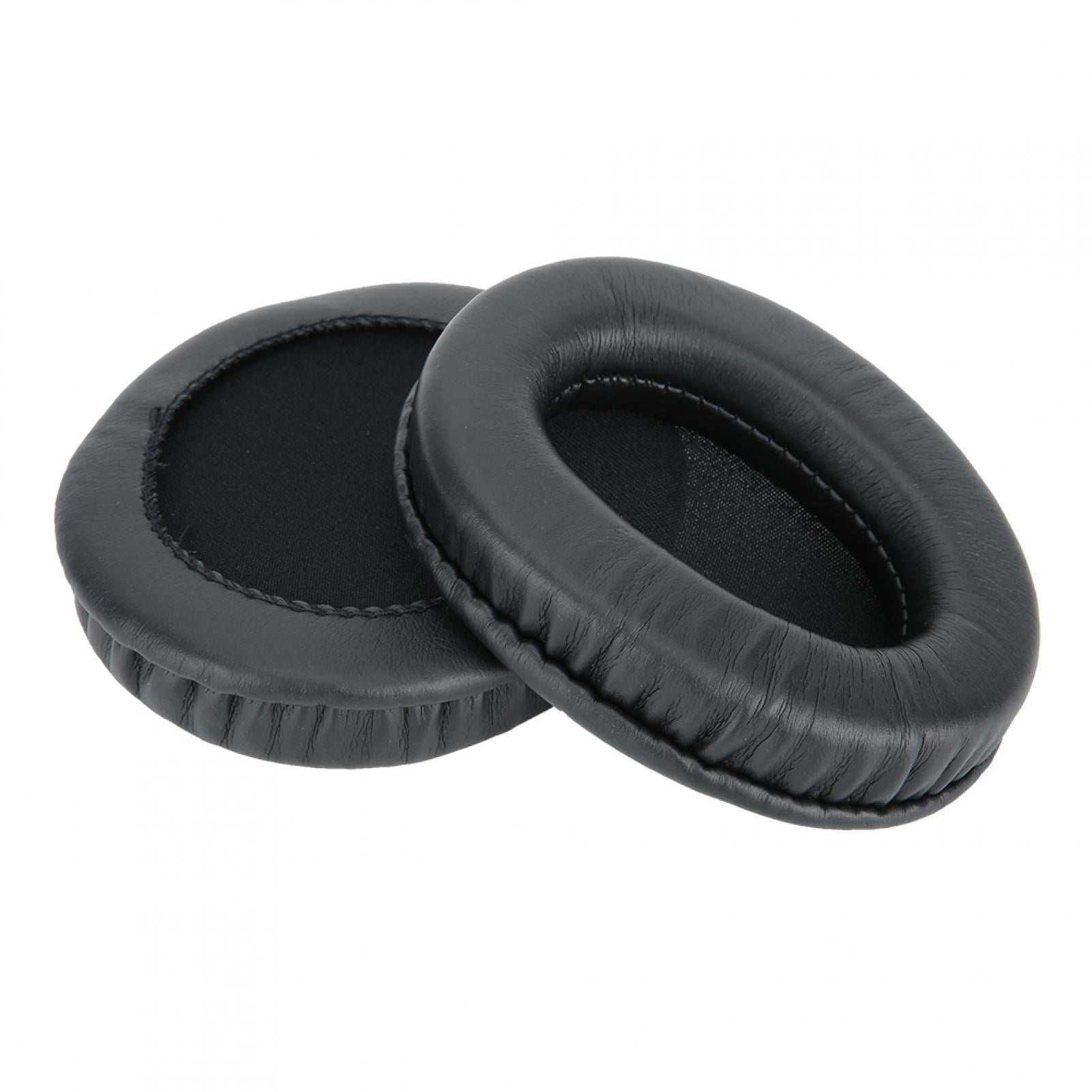 BIMZUC 2Pcs Ear Pad Cushion Black Cotton Headphone Accessories Fit for Shure SRH840 SRH440 SRH940 HPAEC840
