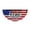 B, variant on GQDIN 250th Anniversary USA Bunting Fan Flag – 1776-2026, 250 Years American Patriotic Banner – 4th of July Decorations Backdrop for Outdoor, Fence, Front Door & Porch