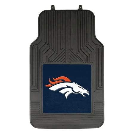 Denver Broncos Nfl Floor Mats - NFL Denver Broncos Floor Mats - Set of 2