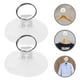 thumbnail image 4 of 6 ventosas de vidrio transparente con llavero de metal para colgar decoraciones, ganchos de vacío para ventanas, cocinas, baños, oficinas y paredes., 4 of 5