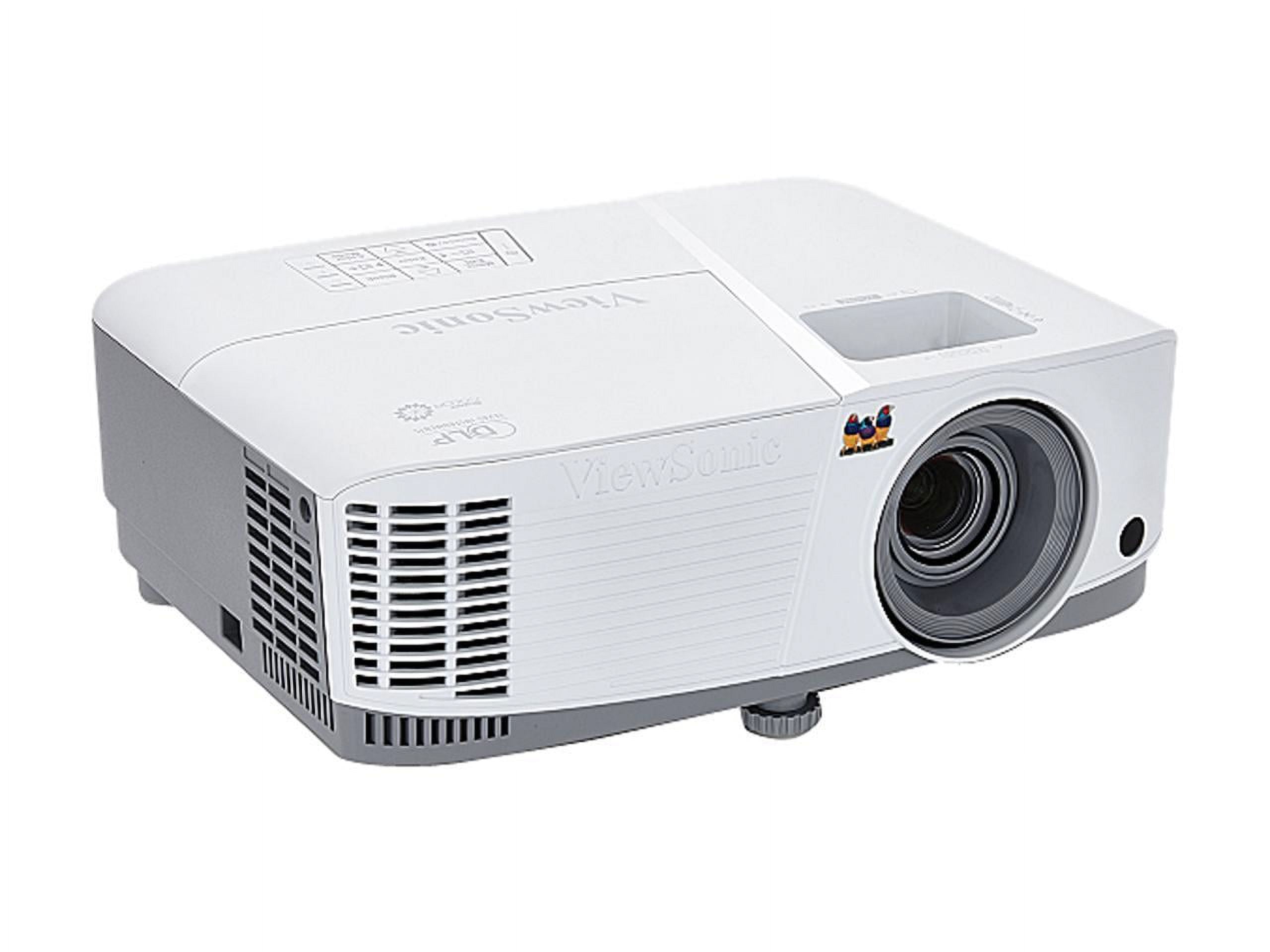 ViewSonic 4000 Lumens WXGA High Brightness Projector with HDMI Vertical Keystone for Home and Office