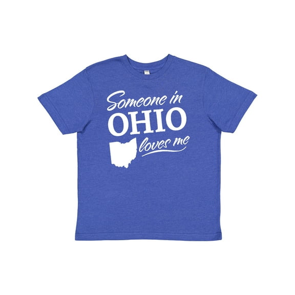 Inktastic Someone in Ohio Loves Me Youth T-Shirt