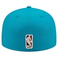 thumbnail image 4 of Men's New Era  Teal Detroit Pistons Core Logo 59FIFTY Fitted Hat, 4 of 5