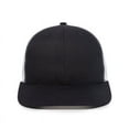 thumbnail image 3 of OC Sports AM-101M USA Made Mesh Back Cap - Black White, 3 of 8