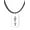 Black, variant on Messianic , Yeshua, Named By a Angel From God, Verticle Jesus In Hebrew, Adjustable Dog Tag, Adjustable Cable Chain, Hypoallergenic-Safe, No Nickel, Lead, or Cadmium In The Metal ©2023