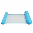 thumbnail image 6 of LNKOO Swimming Pool Floating Hammock, Foldable Inflatable Pool Floating Bed Portable Water Hammock Inflatable Pool Float Lounger(Blue), 6 of 7