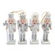 thumbnail image 1 of Figura de Cascanueces colgante, 4 piezas, figura de Cascanueces, decoraciones navideñas colgantes, 1 of 9