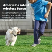 PetSafe Stay & Play Dog and Cat Wireless Fence with Replaceable Battery Collar, Up to 3/4 Acre