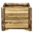 thumbnail image 4 of Montana Woodworks MWGCMAGLZELK Glacier Country Collection Magazine Rack with Laser Engraved Elk Design, 4 of 5
