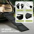 thumbnail image 3 of Quad-Folding Portable Dog Ramp for Cars & SUVs, Non-Slip Pet Ramp with Carrying Case, Heavy Duty Pet Access Ramp for Large Breed Dogs and Senior Pets, 3 of 7