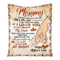 thumbnail image 1 of Heartfelt Birthday Blanket For Expression From Son To Mom Keepsake Throw, 1 of 6