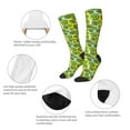 thumbnail image 6 of Easygdp Watercolor Kiwi Fruits Summer Fashionable Adult Sockings&Sports Sockings&Breathable Sockings, Non-Pilling,Contrasting Color Design, 6 of 9